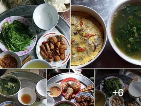 me tre khoe tien cho ca thang 5 nguoi 15 trieu chi em nhin loat mam com ma choang Mẹ trẻ khoe tiền chợ cả tháng 5 người 1,5 triệu, chị em nhìn loạt mâm cơm mà choáng