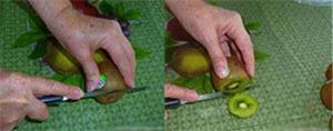 Mẹo nhỏ cắt trái kiwi ngon miệng