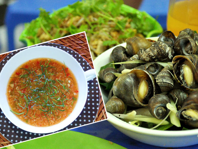 Bí quyết pha nước chấm ngao, ốc siêu ngon, hấp dẫn