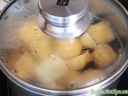 Miến nấu tôm khô lạ mà ngon