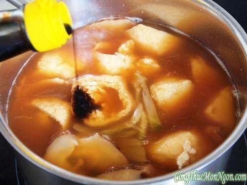 Miến nấu tôm khô lạ mà ngon