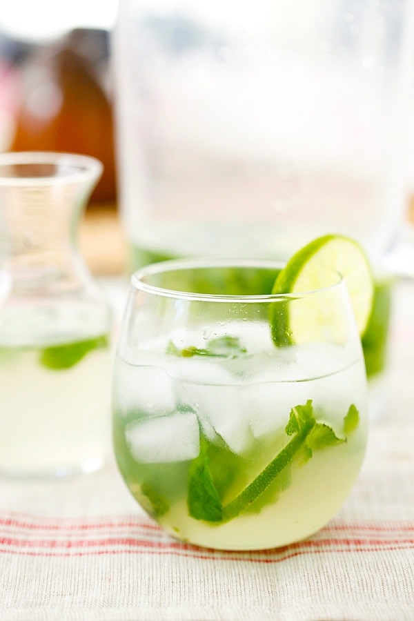 Mojito dừa và bạc hà mát lạnh