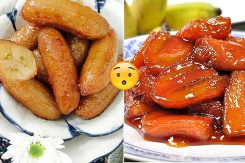 Món ngon ăn vặt từ chuối chín hấp dẫn từ trẻ đến già