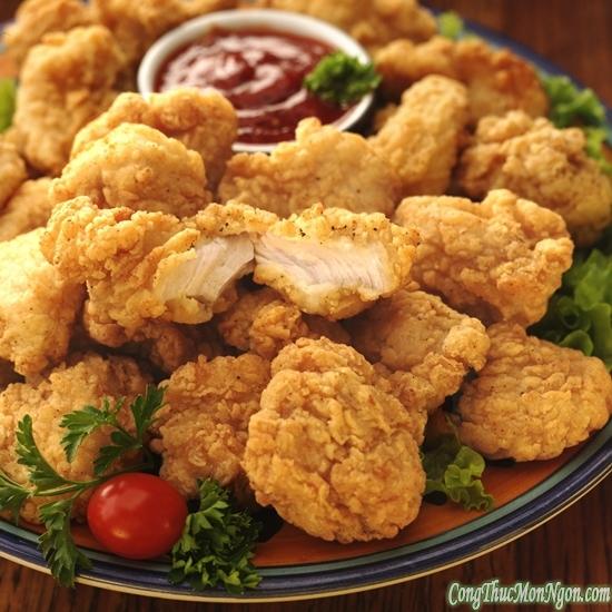 Món ngon mỗi ngày: Làm gà popcorn chuẩn như KFC