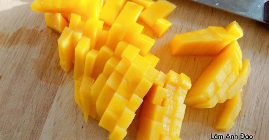 Mùa hè nóng bức, làm kem xoài vừa ngon lại dễ đến không ngờ