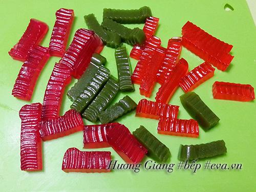 Mứt rau câu thơm dẻo lạ miệng, hấp dẫn ngày Tết