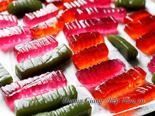 Mứt rau câu thơm dẻo lạ miệng, hấp dẫn ngày Tết
