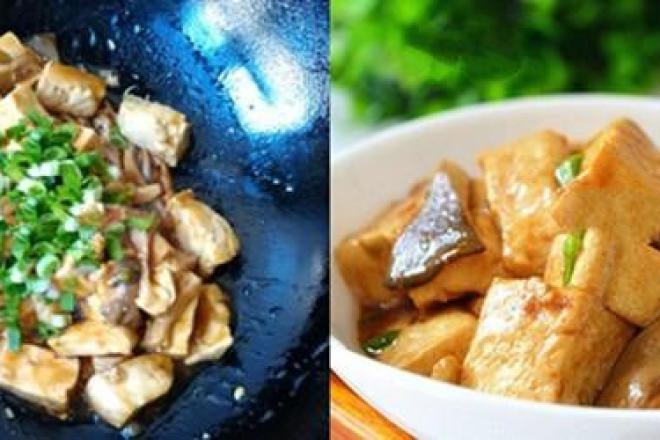 Nấm kho đậu phụ – định mệnh sinh ra là để dành cho nhau