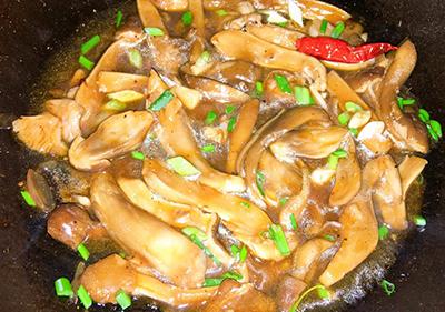 Nấm mối kho dầu hào