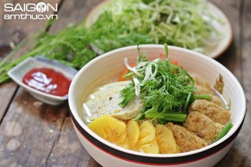 Nấu bún chả cá miền Trung ngon ngọt tuyệt vời