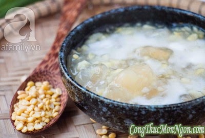 nau che buoi ngon gion cuc chuan Nấu chè bưởi ngon giòn cực chuẩn!