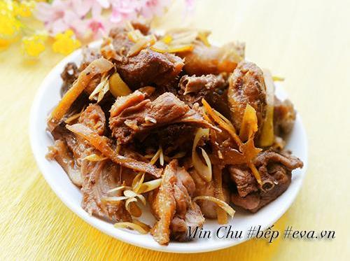 Nếu chưa biết nấu gì ăn trôi cơm, hãy làm vịt kho gừng ngon đừng hỏi