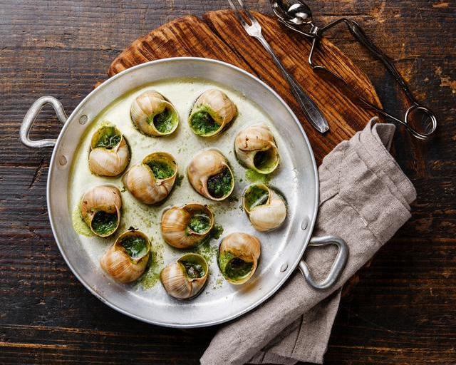 Ngất ngây cùng công thức Escargot - ốc nướng đặc trưng từ Pháp