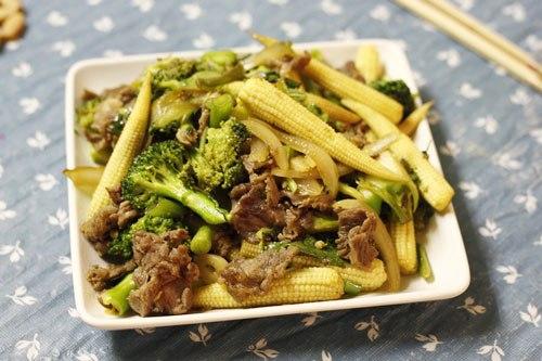Ngô bao tử giòn ngọt chế biến nhiều món ngon