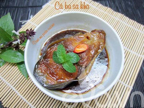 Ngon cơm cùng cá ba sa kho hành ớt