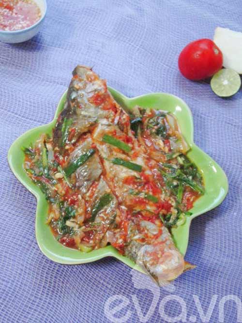 Ngon cơm với cá hấp chua ngọt