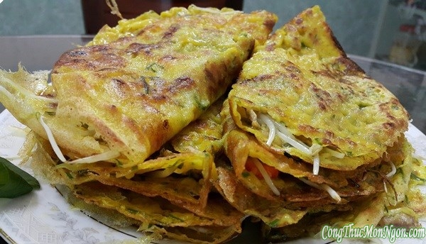 Nhớ bánh xèo quê nghèo Quảng Nam