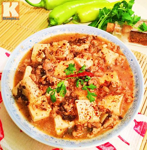 Những món đậu phụ sốt nóng hổi, tốn cơm vô cùng