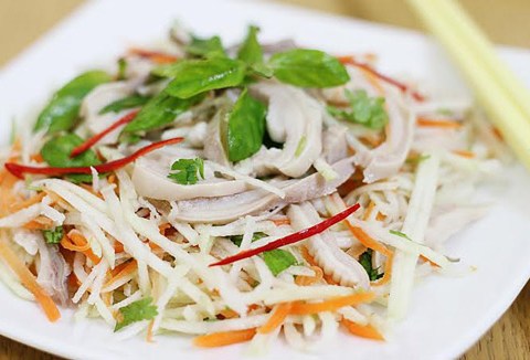 nhung mon nom goi thanh mat chong ngan cho ngay le 3 Những món nộm, gỏi thanh mát chống ngán cho ngày lễ