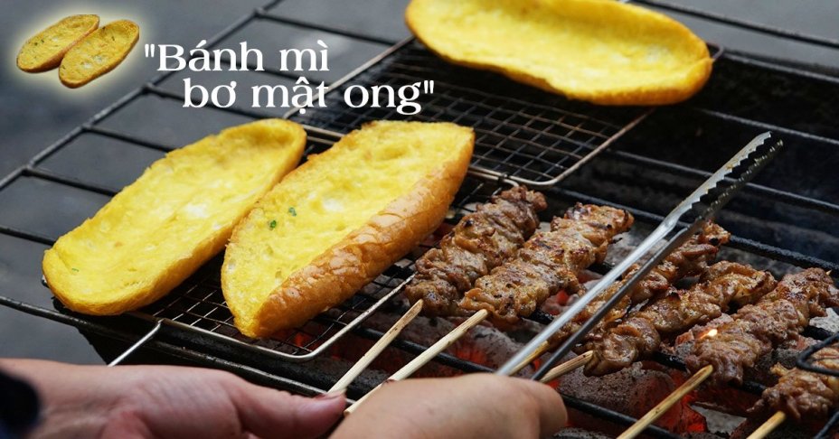 Nối nghề mẹ chồng, con dâu U70 làm bánh mì bơ mật ong nướng mới lạ, khách đến nườm nượp