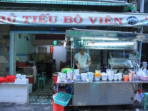 nuc tieng hu tieu bo vien goc trieu chau giua long thanh pho Nức tiếng hủ tiếu bò viên gốc Triều Châu giữa lòng thành phố