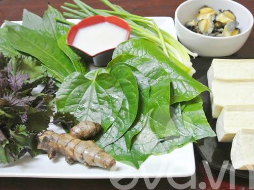 Ốc nấu chuối đậu ngon miễn chê