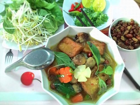 pho chay cho mua vu lan bao hieu Phở chay cho mùa Vu Lan báo hiếu