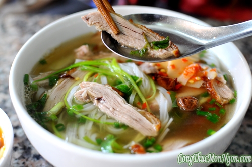 Phở xá xíu - theo bí quyết chế biến 20 món phở