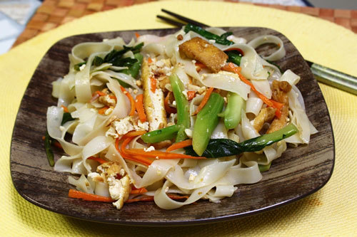 Phở xào chay