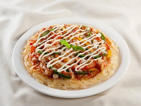 pizza pho hai san Pizza phở hải sản