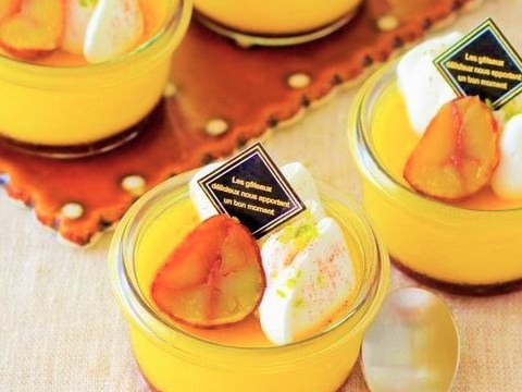 pudding bi do mat lanh ngay ma khong ngay ti nao Pudding bí đỏ mát lành, ngậy mà không ngấy tí nào