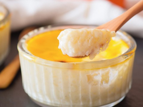 pudding gao mon trang mieng thom ngot beo ngay Pudding gạo - món tráng miệng thơm ngọt, béo ngậy