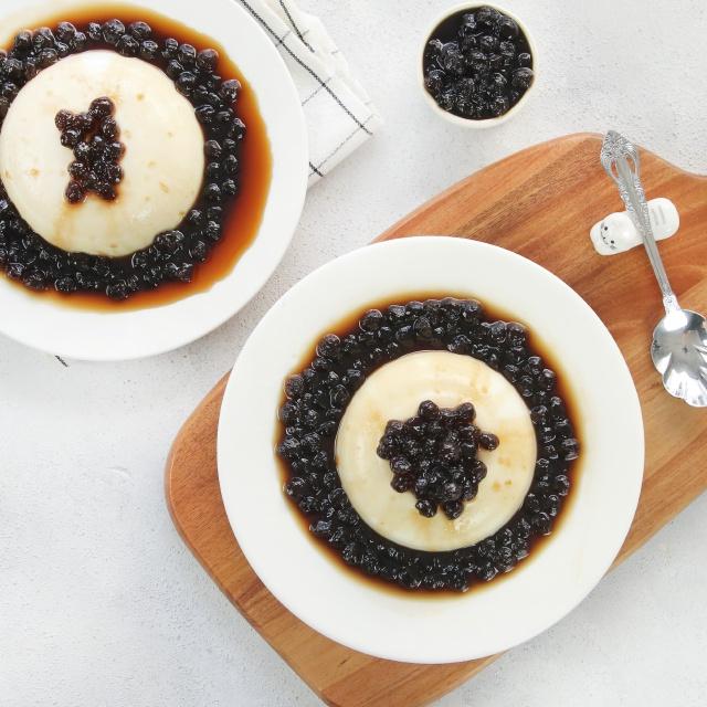 Pudding sữa tươi trân châu