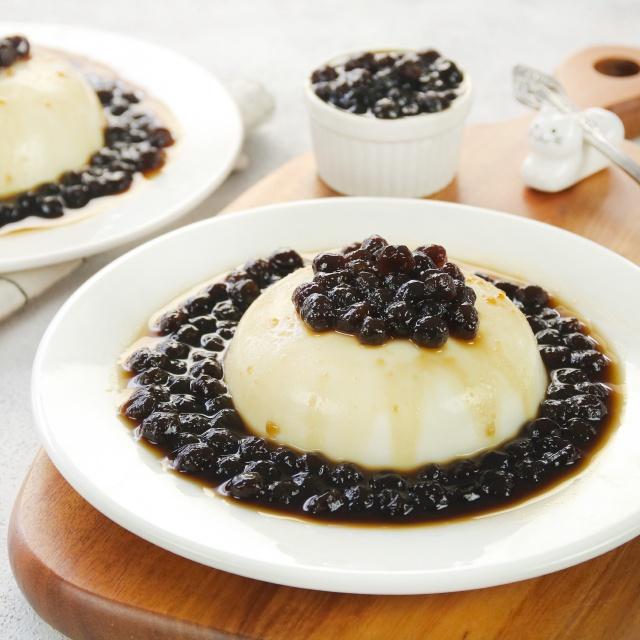 Pudding sữa tươi trân châu