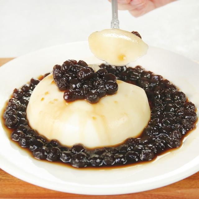 Pudding sữa tươi trân châu