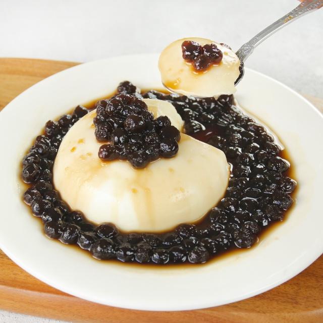 Pudding sữa tươi trân châu