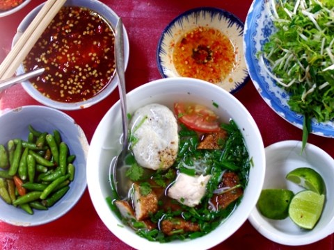 quan bun cha ca nha trang chi dan dia phuong moi biet Quán bún chả cá Nha Trang chỉ dân địa phương mới biết