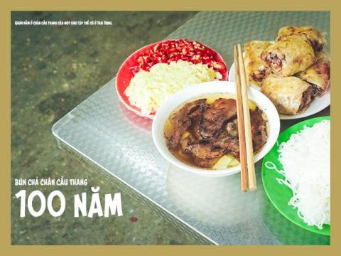 quan bun cha gan 100 nam nam nep minh duoi chan cau thang van ban het bay mot ta bu Quán bún chả gần 100 năm nằm nép mình dưới chân cầu thang vẫn bán hết bay một tạ bún/ngày