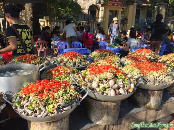 'Rực rỡ 'những hàng ốc Ninh Hòa