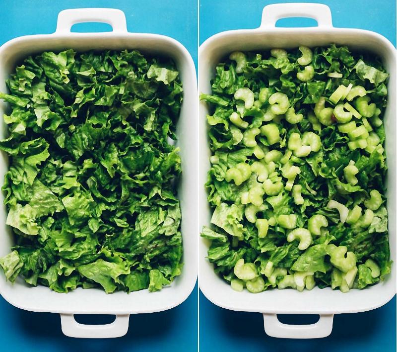 Salad 7 lớp ngon mắt ngon miệng mà không lo tăng cân
