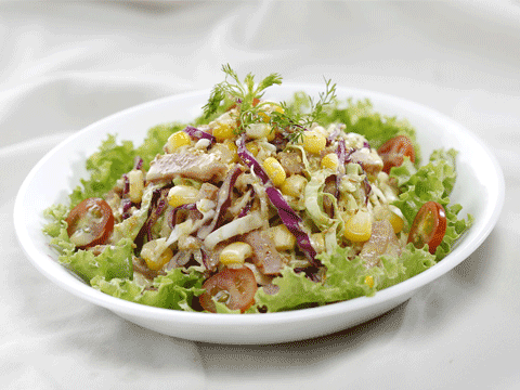 salad bap cai xot me Salad bắp cải xốt mè