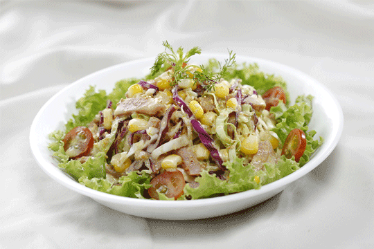 salad bap cai xot me Salad bắp cải xốt mè