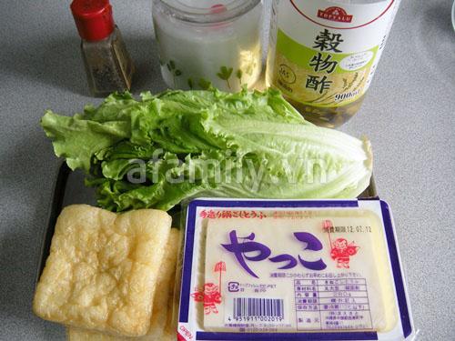 Salad đậu phụ cho ngày ăn chay