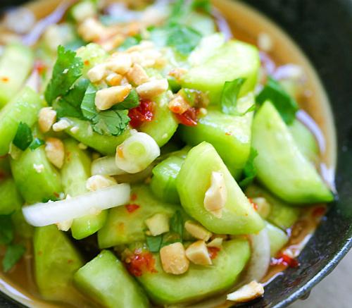 Salad dưa chuột đã mắt, ngon miệng