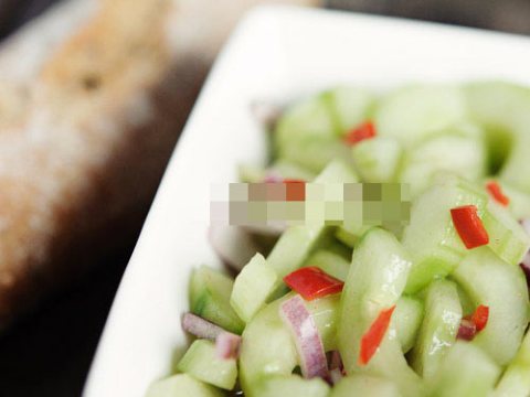 salad dua leo chua ngot Salad dưa leo chua ngọt