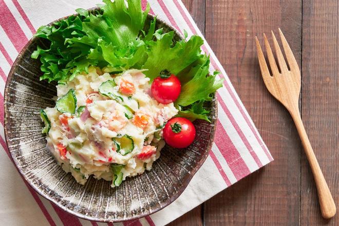 Salad khoai tây kiểu Nhật món ngon thanh mát