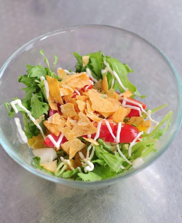 Salad rau quả thanh mát cho ngày nắng lên