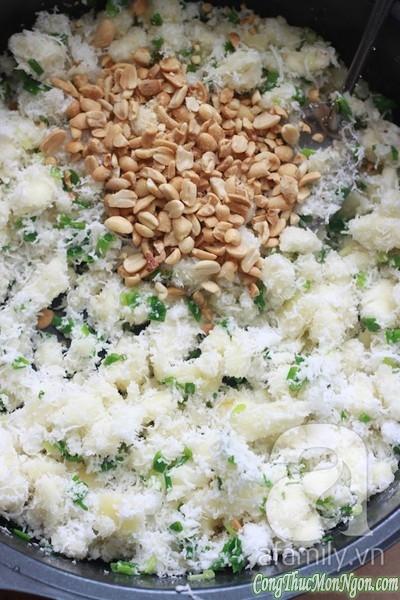 Sắn trộn dừa - món ăn vặt mới cho mùa lạnh