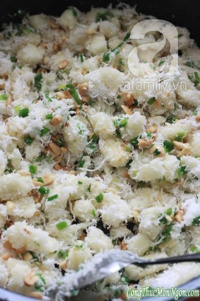 Sắn trộn dừa - món ăn vặt mới cho mùa lạnh