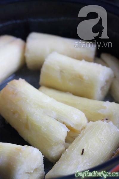 Sắn trộn dừa - món ăn vặt mới cho mùa lạnh